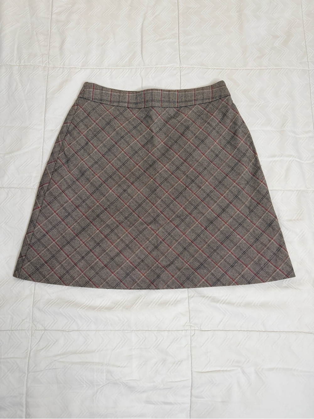 Express Plaid Skirt